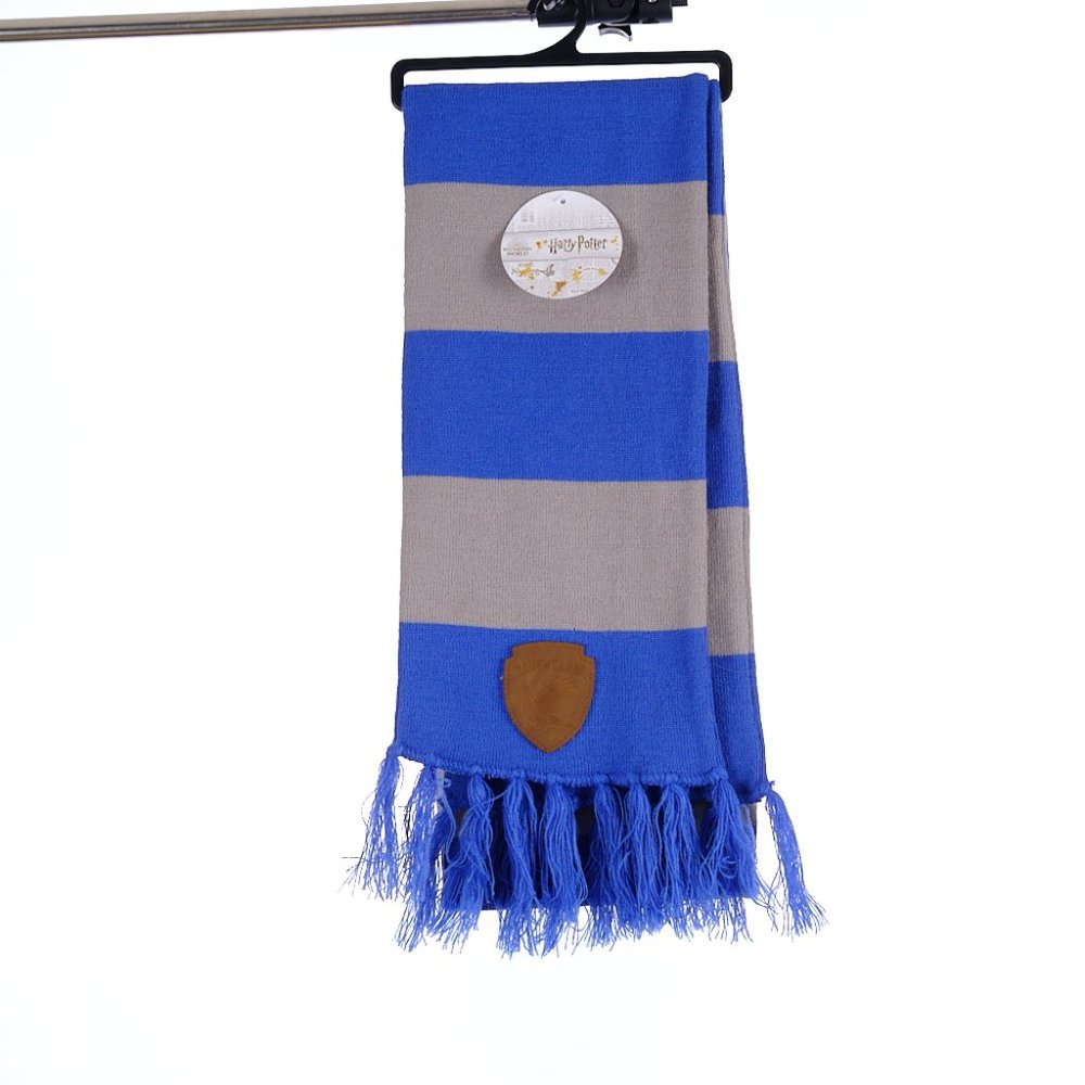 Harry Potter Wizarding World Blue Gray Scarf NWT